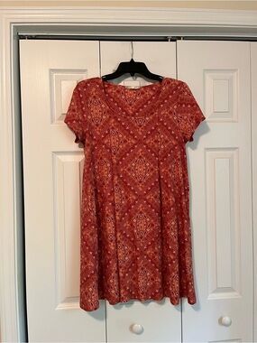 Pink Rose Dress